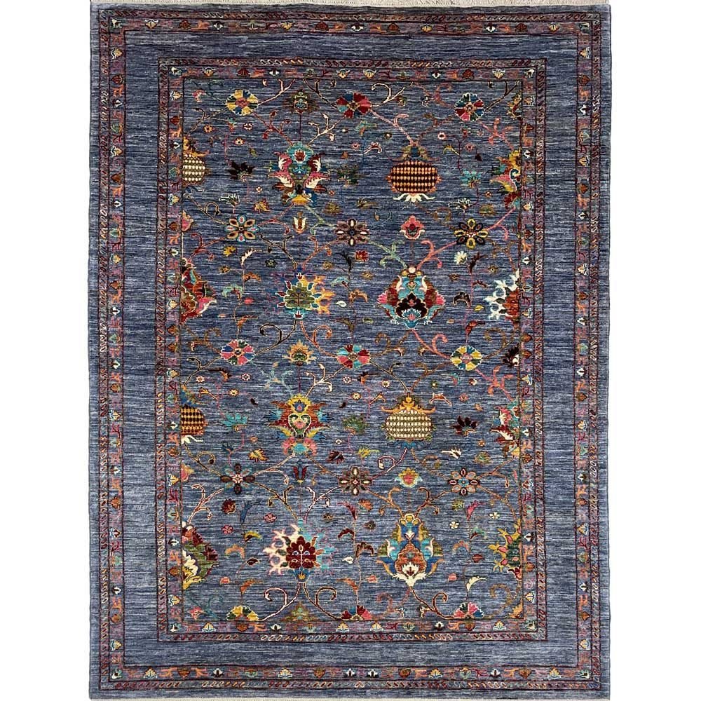 El Dokuma Afgan Sultani Yün Halı (175x250 cm)