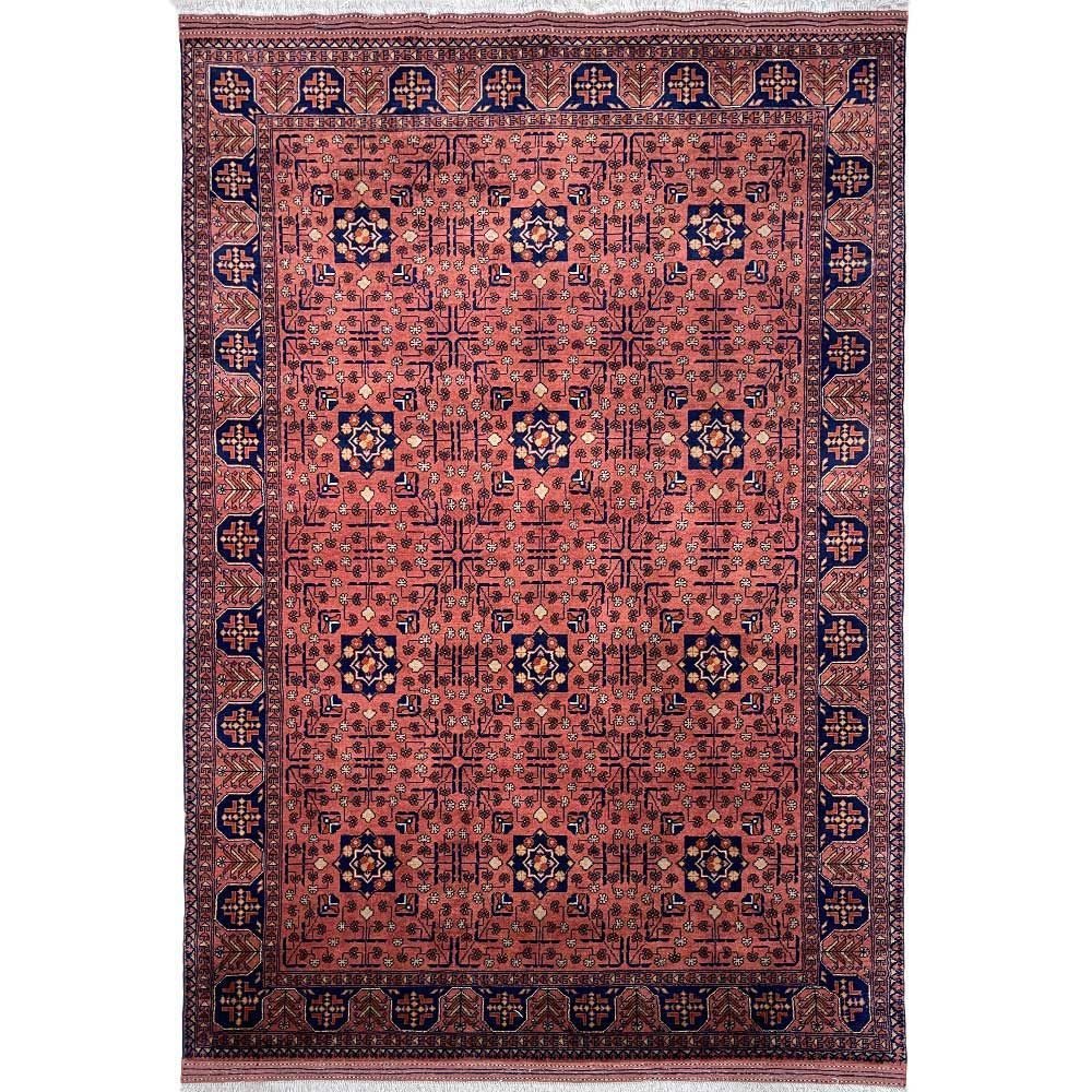 El Dokuma Afgan Khal Muhammadi Yün Halı (170x235 cm)