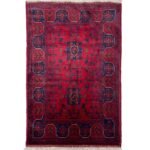 El Dokuma Afgan Khal Muhammadi Yün Halı (85x125 cm)