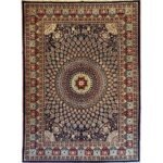 El Dokuma Tebriz Gombad İnce Dokulu Yün Halı (245x335 cm)