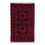 El Dokuma Mini Afgan Khal Muhammadi Yün Halı (55x100 cm)