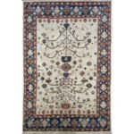El Dokuma Afgan Kabile Yün Halı (160x215 cm)