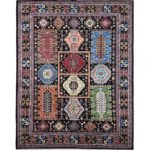 El Dokuma Afgan Veziri Kabile Yün Halı (245x310 cm)