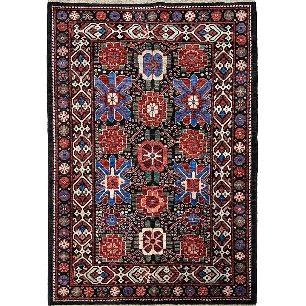 El Dokuma Afgan Kabile Yün Halı (120x180 cm)