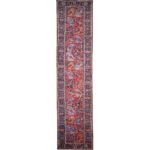 El Dokuma Bohem Afgan Kabile Yün Yolluk Halı (85x440 cm)