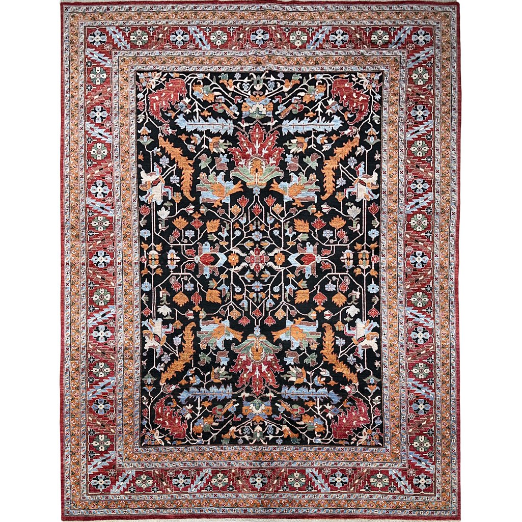 El Dokuma İran Heris Yün Halı (310x410 cm)