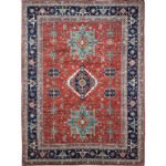 El Dokuma Afgan Kabile Yün Halı (270x370 cm)