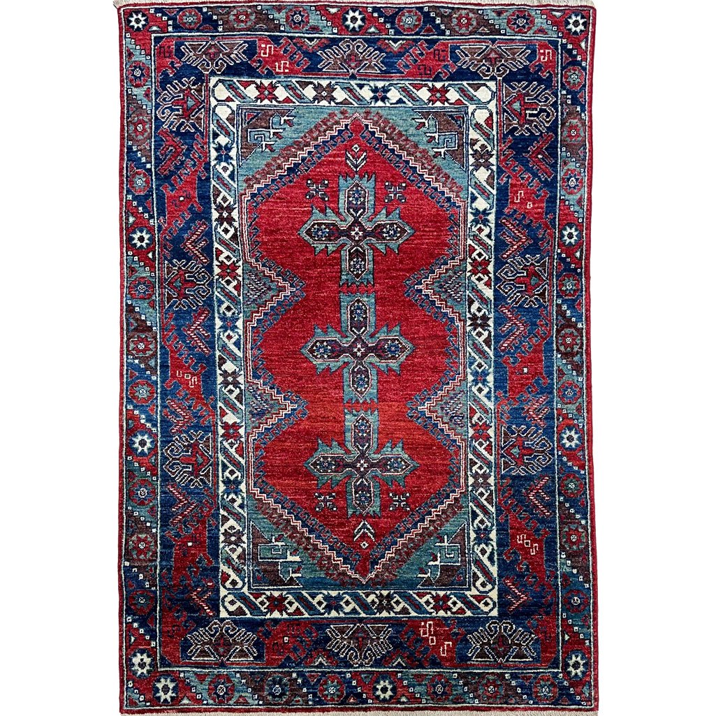 El Dokuma Döşemealtı Antalya Yöresel Yün Halı (120x180 cm)
