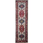 El Dokuma Afgan Kabile Yün Yolluk Halı (85x300 cm)