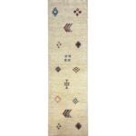 El Dokuma Modern Yün Yolluk Halı (75x250 cm)