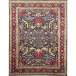 El Dokuma Bohem Afgan Kabile Yün Halı (240x340 cm)