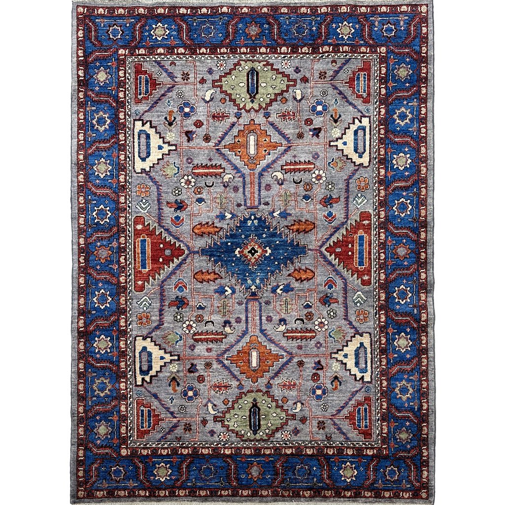 El Dokuma Uşak Natural Yün Halı (160x220 cm)