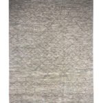 El Dokuma Natural Bej İskandinav Yün Halı (300x400 cm)
