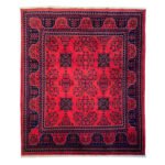 El Dokuma Afgan Khal Muhammadi Yün Halı (150x180 cm)