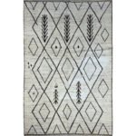 El Dokuma Bohem Natural Yün Fas Halısı (200x270 cm)