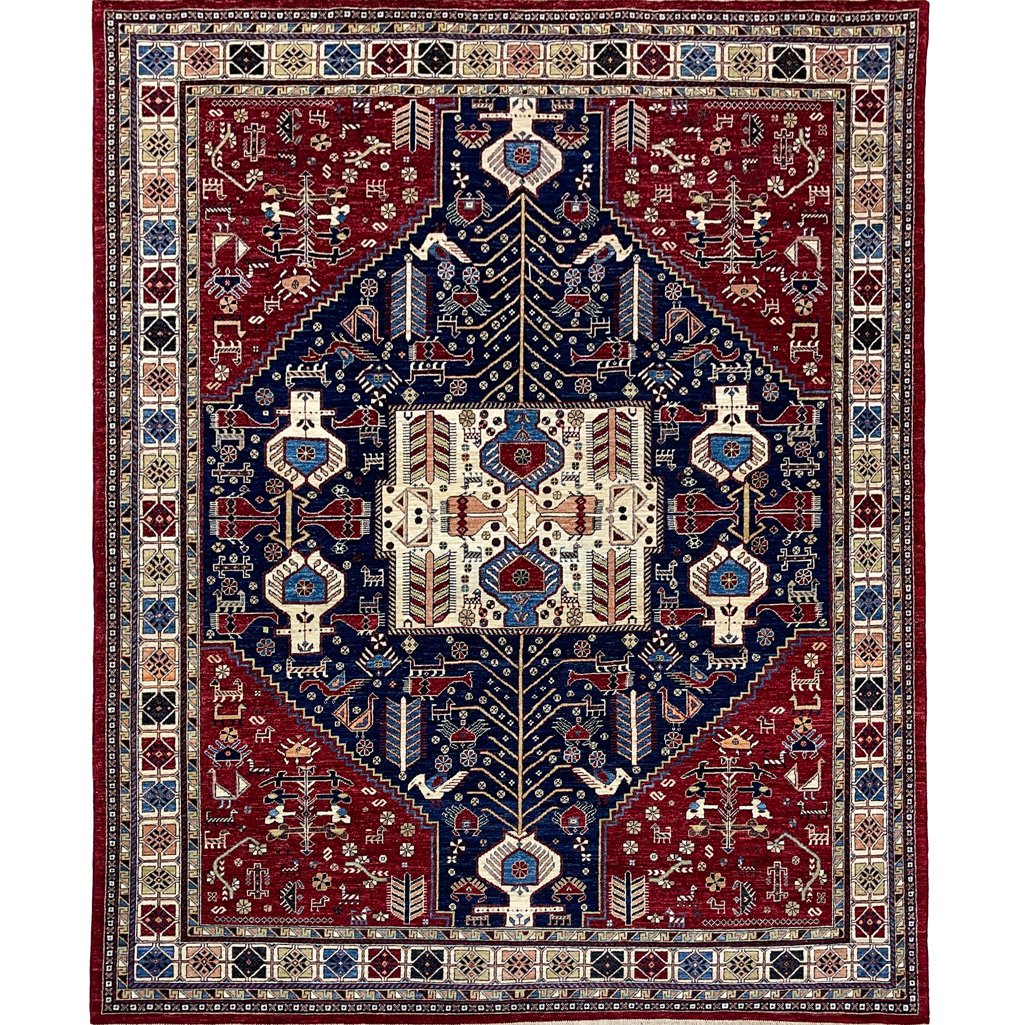 El Dokuma İran Sarapi Yün Halı (240x300 cm)