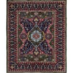 El Dokuma Madalyon İran Sarapi Yün Halı (250x300 cm)