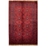El Dokuma Afgan Bilicik İnce Dokuma Yün Halı (120x185 cm)