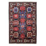 El Dokuma Afgan Kabile Yün Halı (105x140 cm)