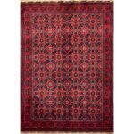 El Dokuma Afgan Bilicik İnce Dokuma Yün Halı (150x205 cm)