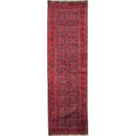El Dokuma Afgan Bilicik İnce Dokuma Yün Yolluk Halı (85x290 cm)