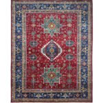El Dokuma Bohem Afgan Kabile Yün Halı (270x365 cm)