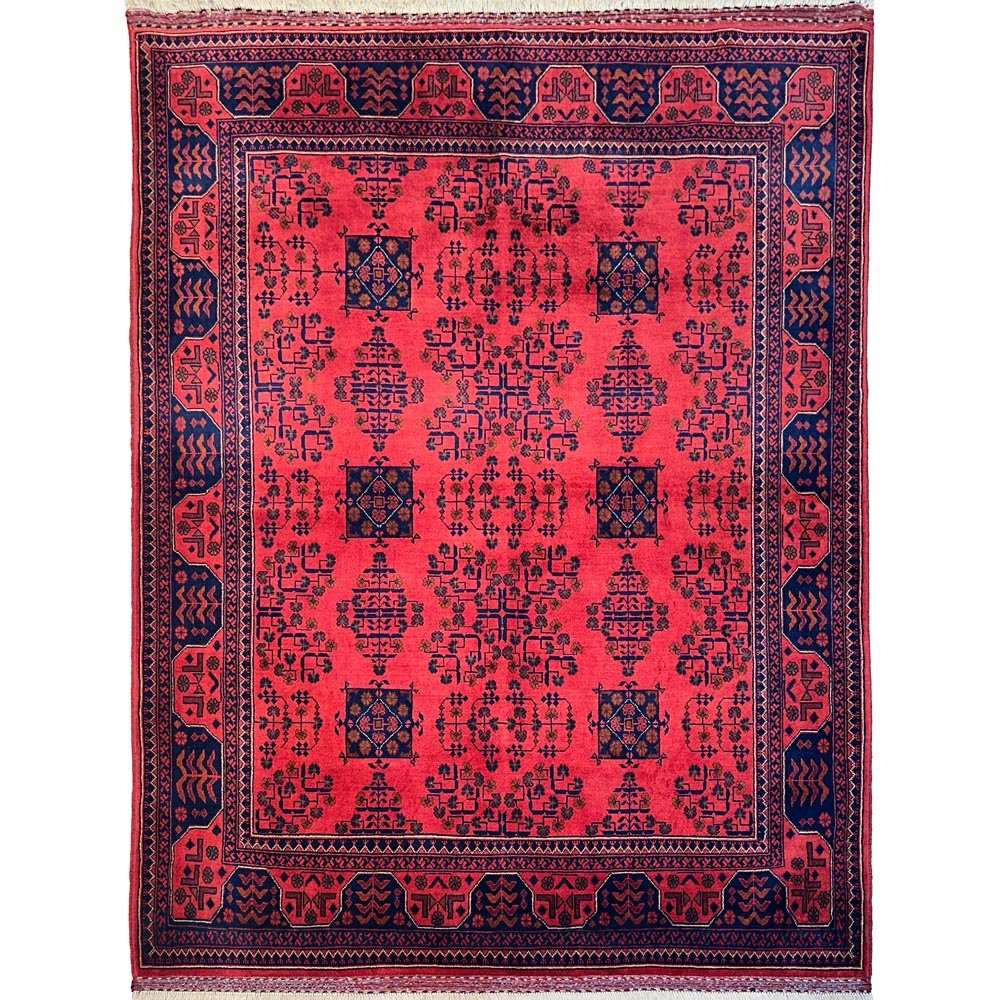 El Dokuma Afgan Khal Mohammadi Yün Halı (155x205 cm)