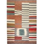 El Dokuma Modern Yün Kilim (205x305 cm)