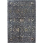El Dokuma Gri Modern Sultani Yün Halı (130x200 cm)