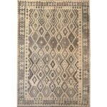 El Dokuma Natural Anadolu Desenli Yün Kilim (205x295 cm)