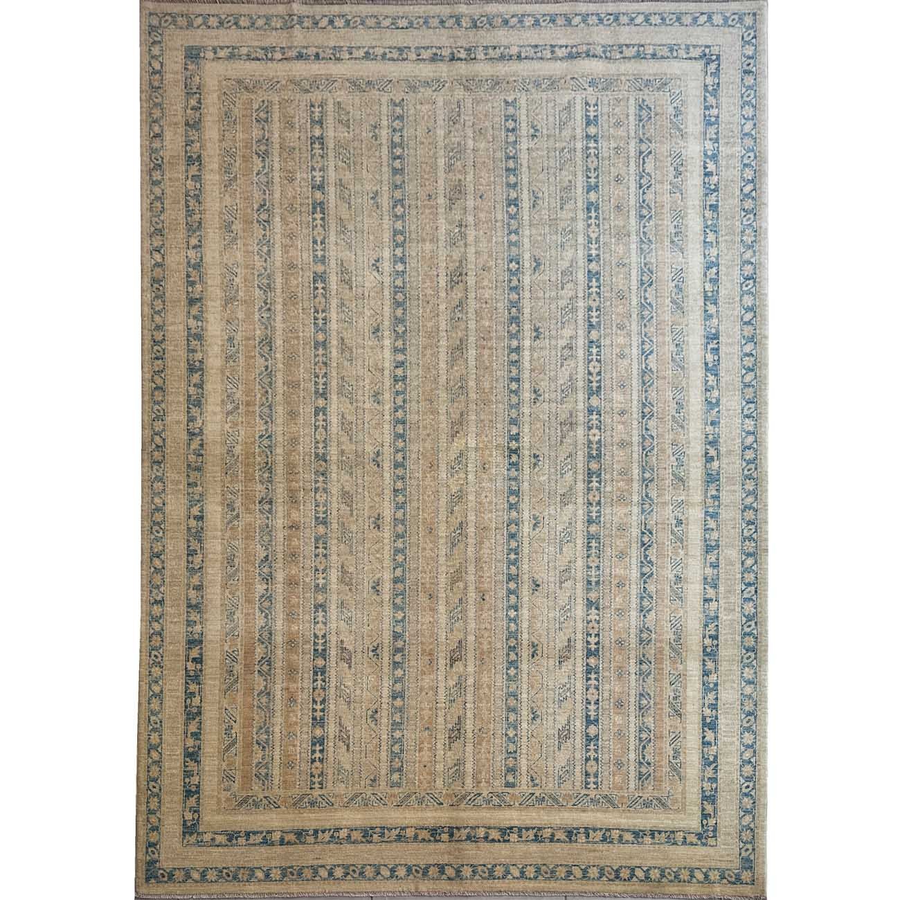 El Dokuma Şal Uşak Yün Halı (200x295 cm)