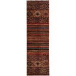El Dokuma Horcin Kabile Yün Yolluk Halı (80x300 cm)
