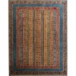 El Dokuma Şal Türkmen Kabile Yün Halı (250x340 cm)
