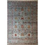 El Dokuma Mavi Sultani Yün Halı (170x250 cm)