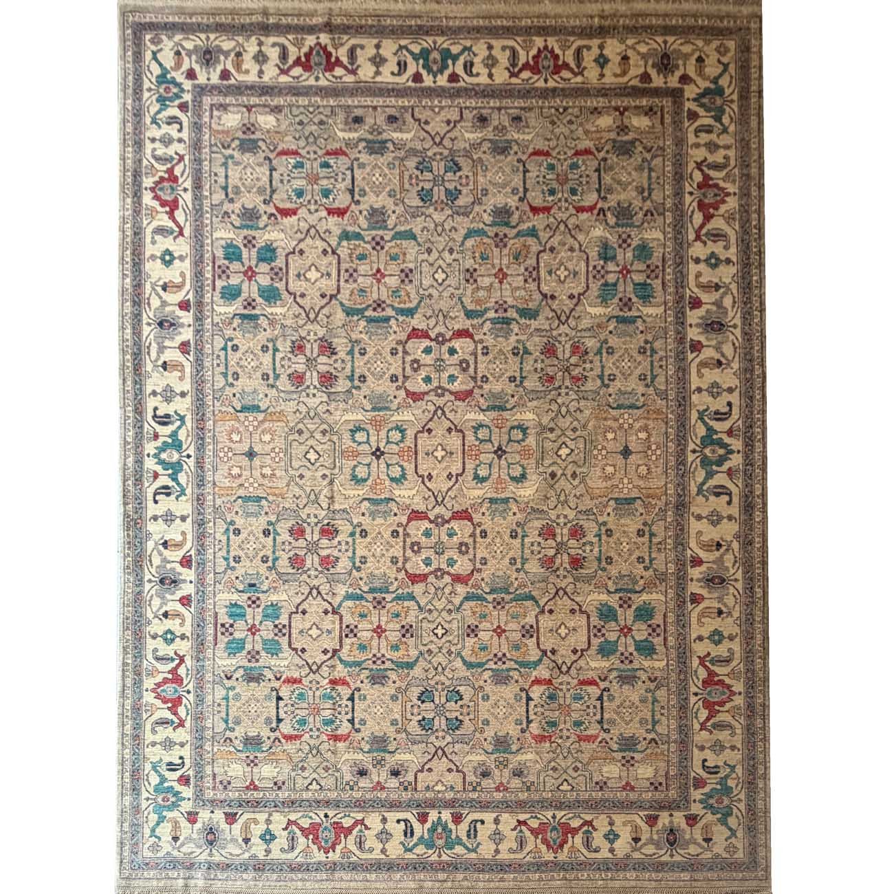 El Dokuma Uşak Tasarım Yün Halı (270x365 cm)