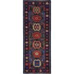 El Dokuma Afgan Kabile Yün Yolluk Halı (65x190 cm)