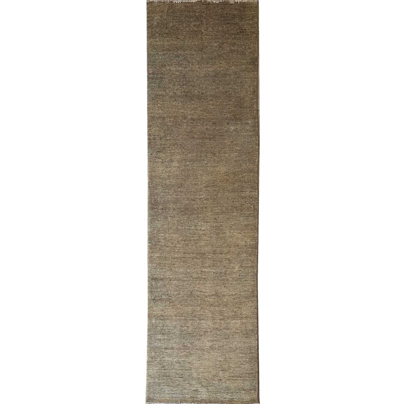 El Dokuma Overdye Modern Yün Yolluk Halı (75x305 cm)