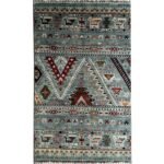 El Dokuma Bohem Kabile Yün Halı (80x130 cm)