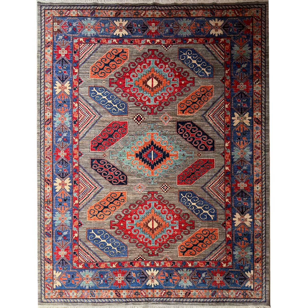 El Dokuma İran Kaşkai Yün Halı (250x310 cm)
