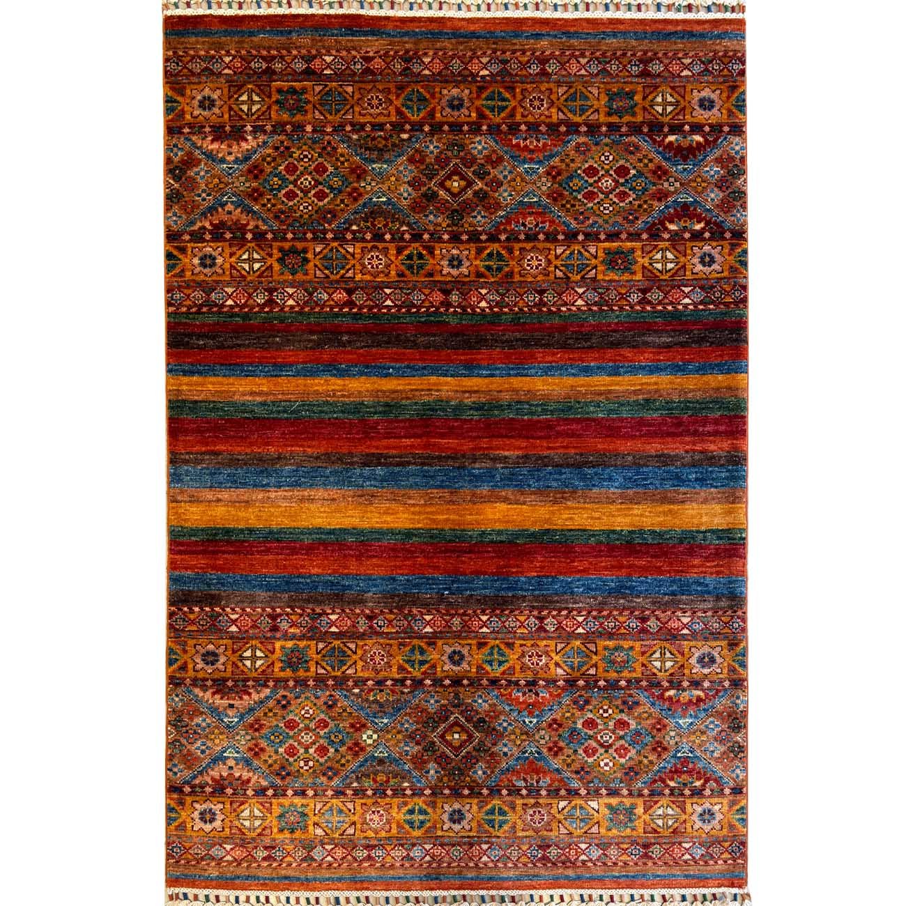 El Dokuma Horcin Yün Halı (100x150 cm)