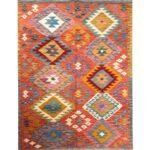 El Dokuma Anadolu Desenli Yün Kilim (150x195 cm)