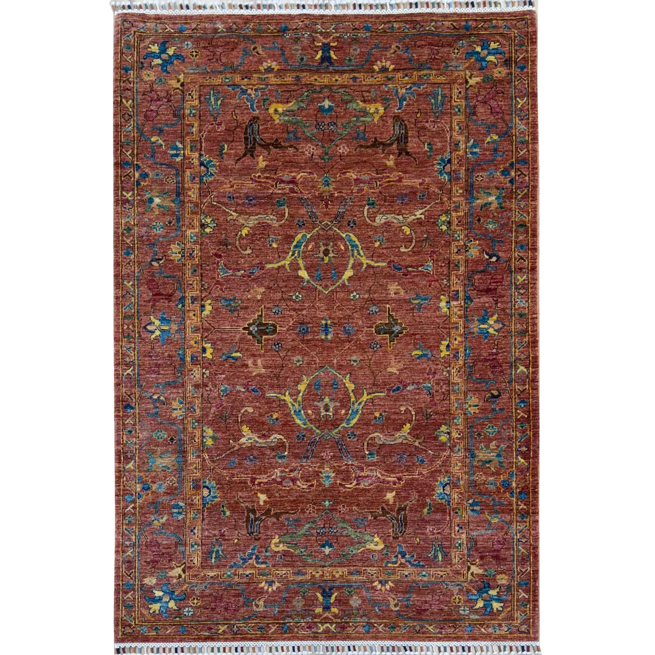 El Dokuma Bijar İran Yün Halı (125x185 cm)