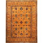 El Dokuma Floral Sultani Yün Halı (210x305 cm)