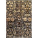 El Dokuma Gri Sultani Yün Halı (200x290 cm)